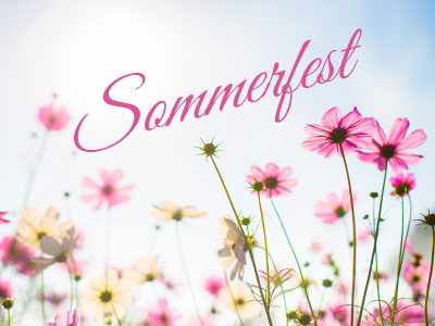 Blumenfoto zum Sommerfest